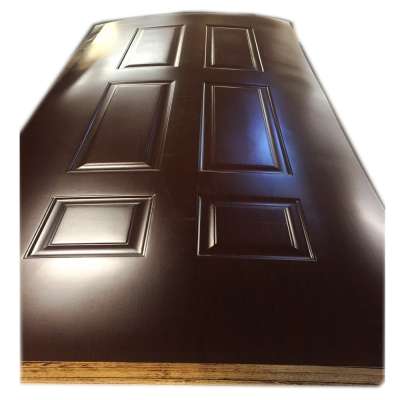 820/920/1020mm woodgrain color  melamine hdf door skin 2.7mm thick