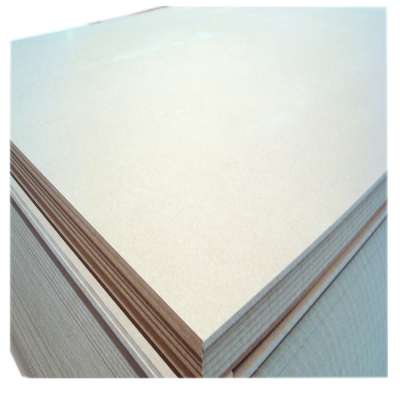 light brown color high density waterwashed materials raw mdf board