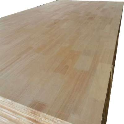 Rubber wood veneer laminated MDF Board 12mm 15mm 18mm