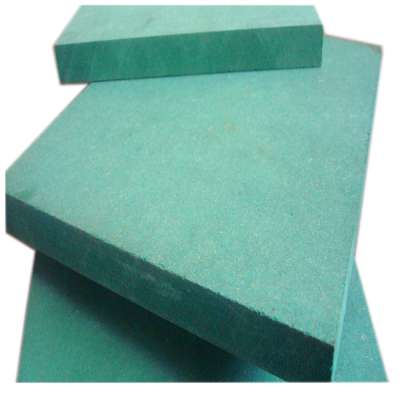 high class green color  E1 mdf board/plain mdf/moisture resistant mdf