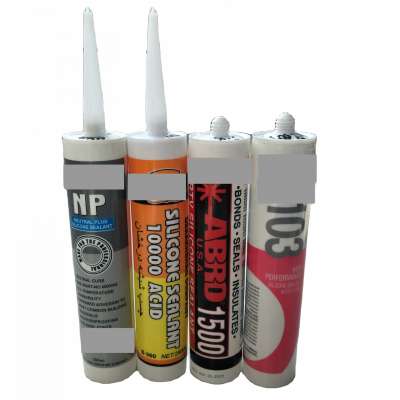 Silicone sealant neutral Structural weatherproof sealant tube