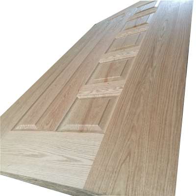 2.7mm Natural wood veneer HDF Mould door skin with wholesale price