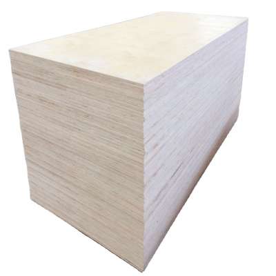 Rotary cut natural bleached poplar wood veneer plywood 18mm