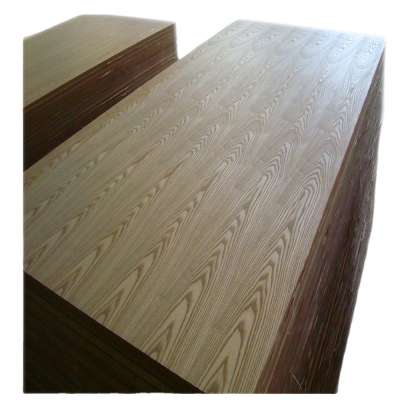 E2 glue furniture materials natural ash veneer mdf board 18mm