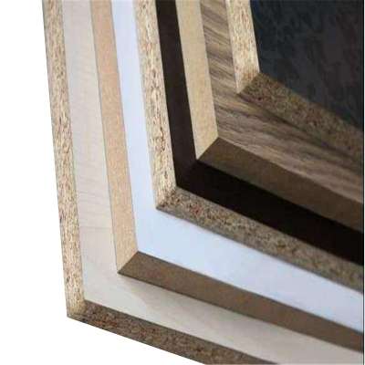 white laminated melamine particle board E1 Grade Particle Board for panel furniture