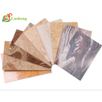 High Gloss Plain Designs PVC Laminated Sheet for Furniture and Cabinet