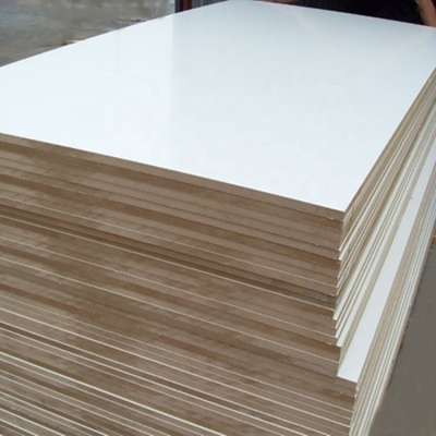 Laminated mdf melamine board for furniture/Display stand slotted mdf