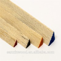 paulownia wood right triangle solid strips