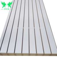 Cheap Slotted Melamine MDF Board,Slat Wall Panel, Slatwall Board