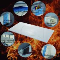 Fire resistant House siding materials 90min Fire rated Cement fiber board