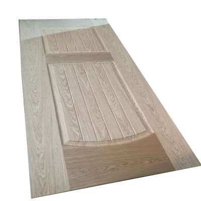 2.7mmm white prime Door skin panel Melamine paper/PVC /Natural wood veneer faced MDF for door