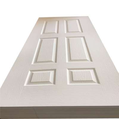 HDF molded 1 /2/3/4/5 panels cheap door skin/Moulded HDF Door skin White Primer Door skin